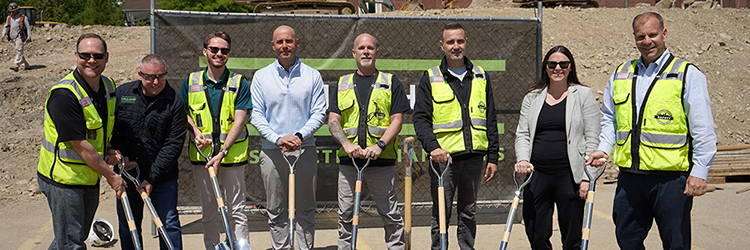 Callahan Construction breaks ground on $25 million, <br>59,000 s/f expansion at Linden Ponds